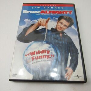 Bruce Almighty DVD Jim‎ Carrey Comedy Movie Universal Pictures